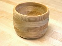 Oak & Ask Segmented Bowl