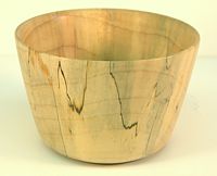 Spalded Maple Bowl