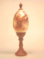 Acrylic egg on stand